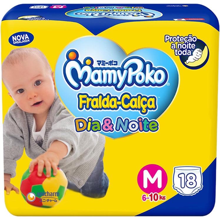 MamyPoko Fralda-Calça™ Dia&Noite / M